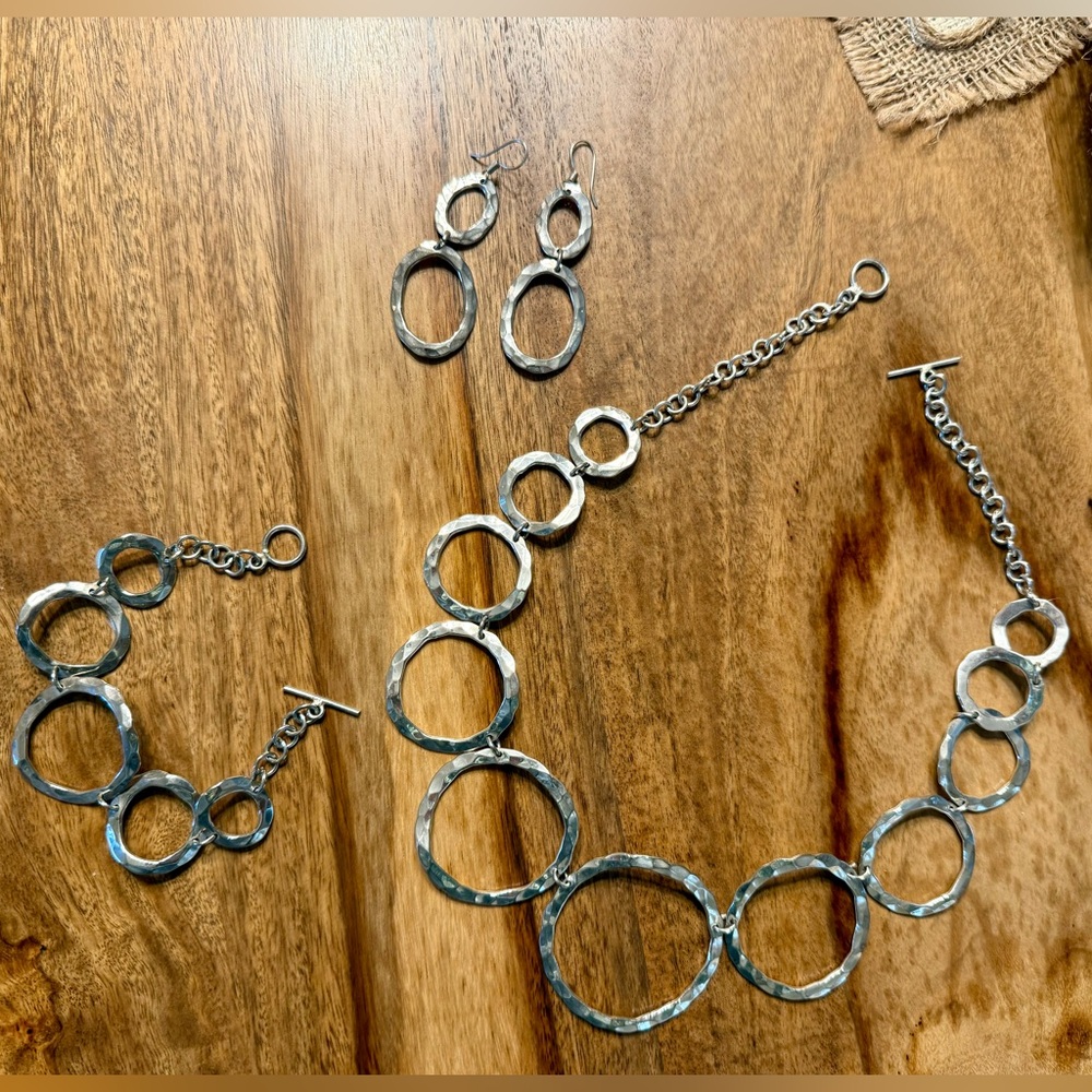 Silver Jewelry Set